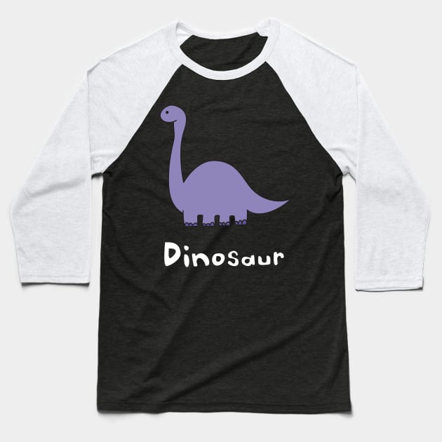 Dino Baseball T-Shirt by ptdoodles